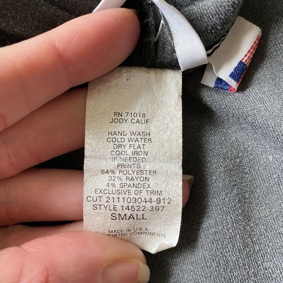 Jody California Plaid Button Down Long Sleeve Women's Blouse Shirt Size Small - Picture 4 of 5